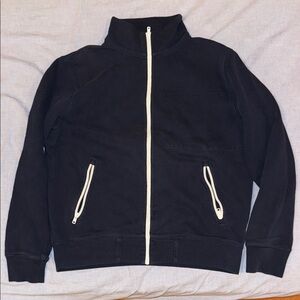 J. Crew Navy Zip-Up Jacket